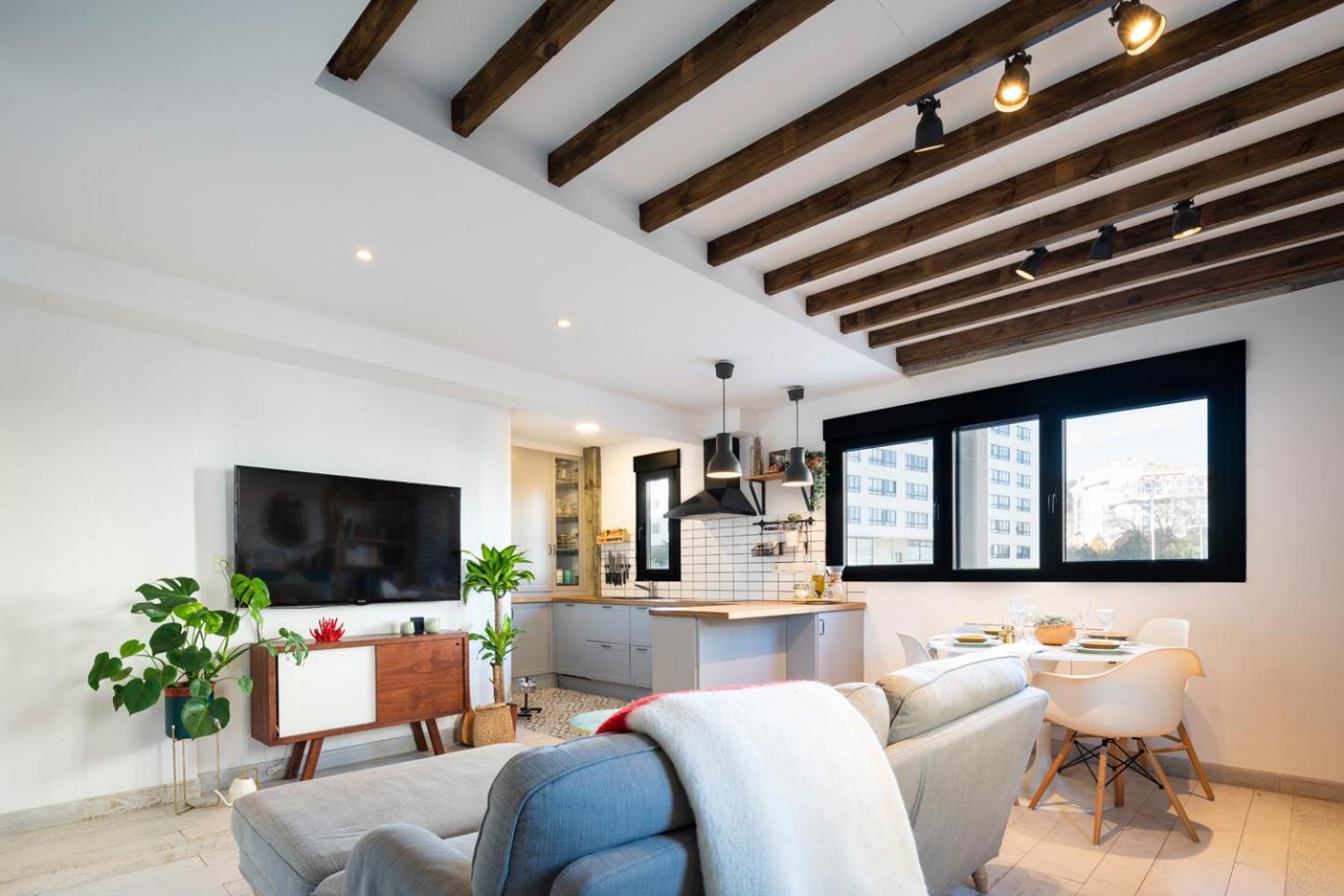 Апартаменти Duplex De Diseno Cerca De Riazor А-Корунья Екстер'єр фото